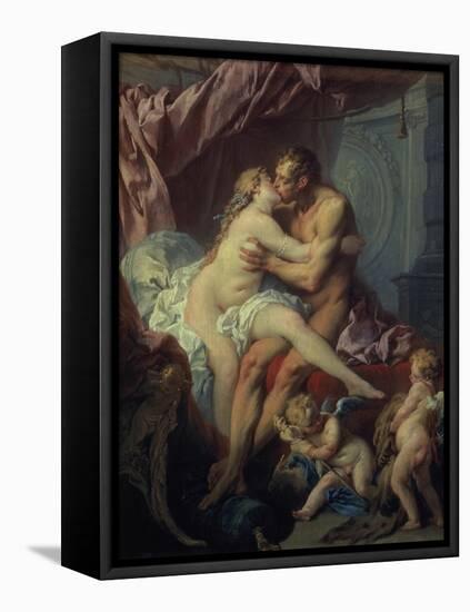 Hercules and Omphale, 1730-Francois Boucher-Framed Premier Image Canvas