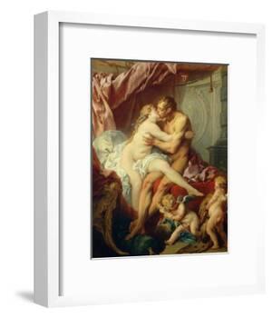 Hercules and Omphale-Francois Boucher-Framed Giclee Print