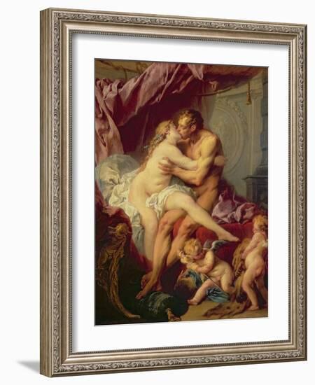 Hercules and Omphale-Francois Boucher-Framed Giclee Print