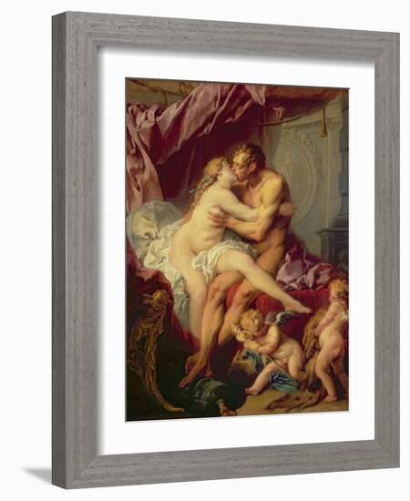 Hercules and Omphale-Francois Boucher-Framed Giclee Print