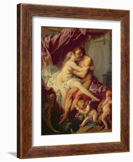 Hercules and Omphale-Francois Boucher-Framed Giclee Print