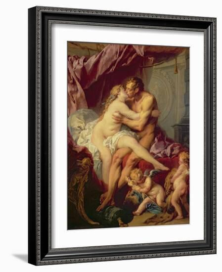 Hercules and Omphale-Francois Boucher-Framed Giclee Print