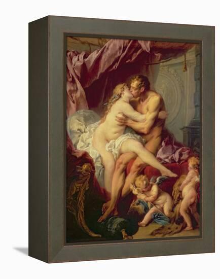 Hercules and Omphale-Francois Boucher-Framed Premier Image Canvas
