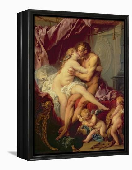 Hercules and Omphale-Francois Boucher-Framed Premier Image Canvas