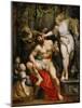 Hercules and Omphale-Peter Paul Rubens-Mounted Giclee Print