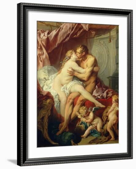 Hercules and Omphale-Francois Boucher-Framed Giclee Print