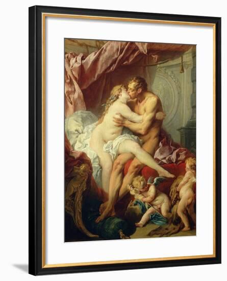 Hercules and Omphale-Francois Boucher-Framed Giclee Print