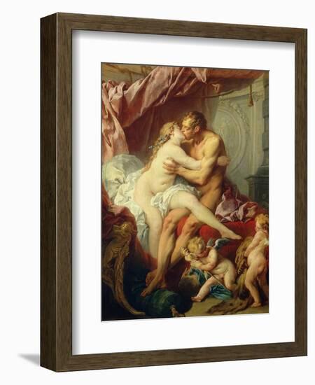 Hercules and Omphale-Francois Boucher-Framed Giclee Print