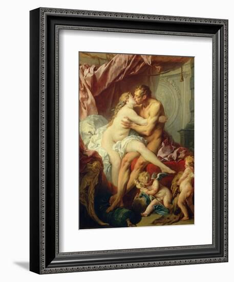 Hercules and Omphale-Francois Boucher-Framed Giclee Print