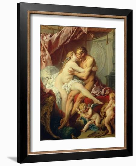 Hercules and Omphale-Francois Boucher-Framed Giclee Print