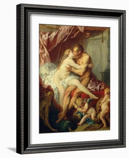 Hercules and Omphale-Francois Boucher-Framed Giclee Print