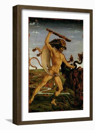 Hercules and the Hydra-Antonio Pollaiolo-Framed Giclee Print