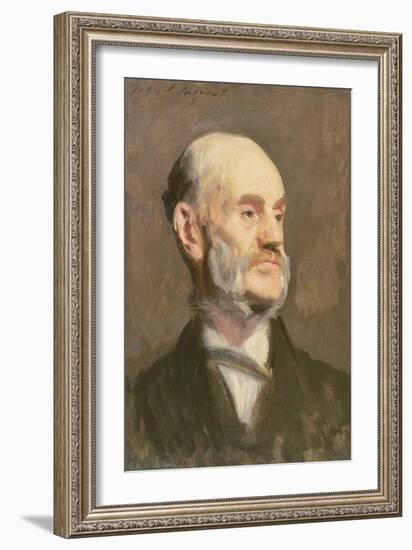 Hercules Brabazon (1821-1906) 1900 (Oil on Canvas)-John Singer Sargent-Framed Giclee Print