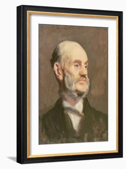 Hercules Brabazon (1821-1906) 1900 (Oil on Canvas)-John Singer Sargent-Framed Giclee Print