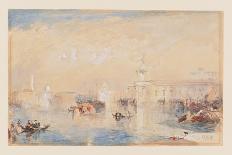 Landscape after Turner's 'The Dogana, San Giorgio, Citella, from the Steps of Europa' (W/C, Bodycol-Hercules Brabazon Brabazon-Giclee Print