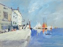 The Harbour of Split, Croatia-Hercules Brabazon Brabazon-Framed Giclee Print