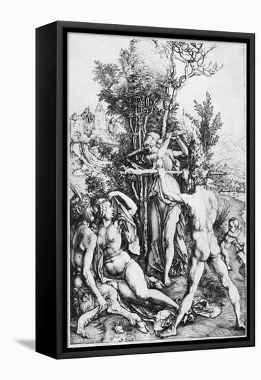 Hercules, C1500-Albrecht Durer-Framed Premier Image Canvas