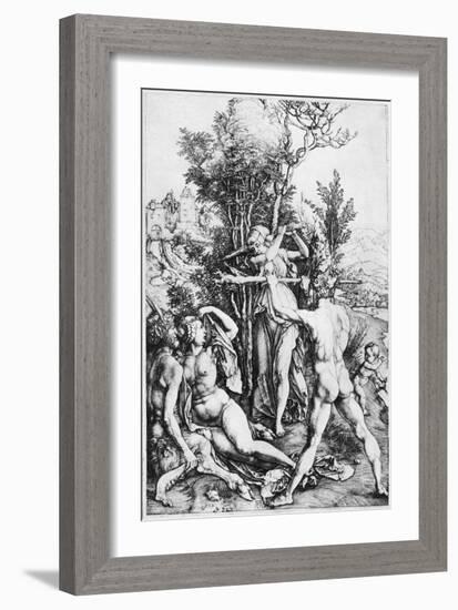 Hercules, C1500-Albrecht Durer-Framed Giclee Print