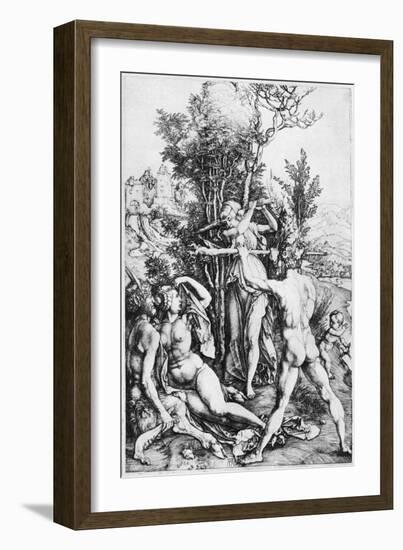 Hercules, C1500-Albrecht Durer-Framed Giclee Print