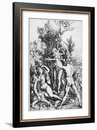 Hercules, C1500-Albrecht Durer-Framed Giclee Print