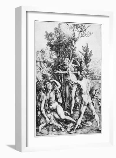 Hercules, C1500-Albrecht Durer-Framed Giclee Print