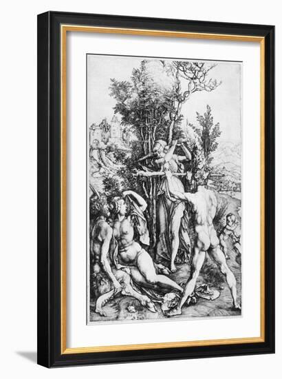 Hercules, C1500-Albrecht Durer-Framed Giclee Print