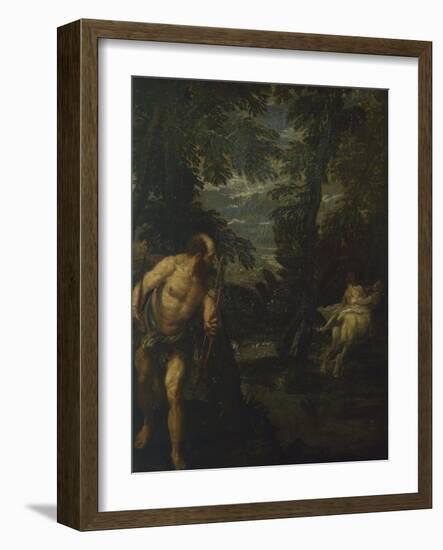 Hercules, Deianeira and Centaur Nessus-Paolo Veronese-Framed Giclee Print