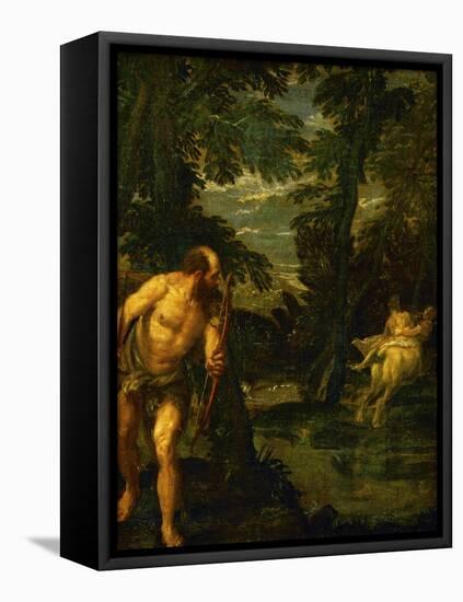 Hercules, Deianira and the Centaur Nessus-Paolo Veronese-Framed Premier Image Canvas