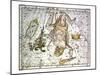 Hercules, from "A Celestial Atlas," Published in 1822-A. Jamieson-Mounted Giclee Print