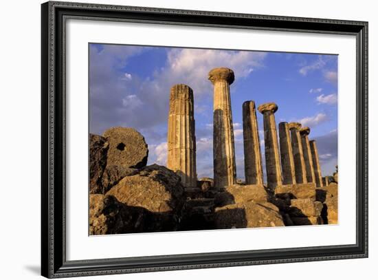 Hercules (Herakles) Temple-Bruno Morandi-Framed Photographic Print