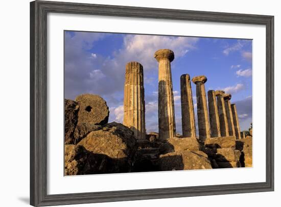 Hercules (Herakles) Temple-Bruno Morandi-Framed Photographic Print