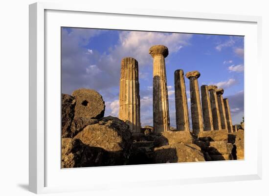 Hercules (Herakles) Temple-Bruno Morandi-Framed Photographic Print