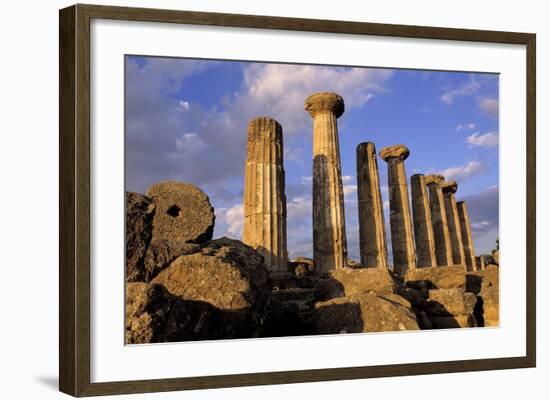 Hercules (Herakles) Temple-Bruno Morandi-Framed Photographic Print