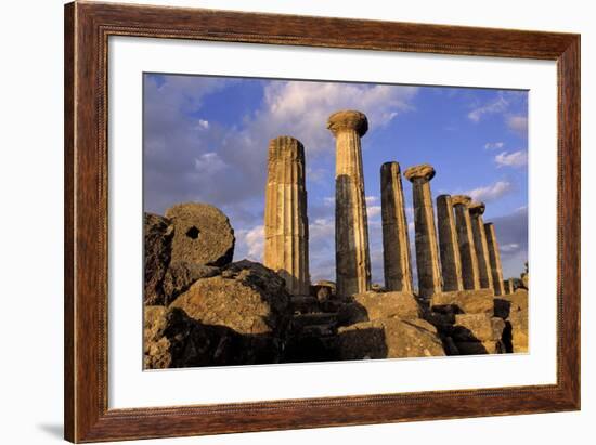 Hercules (Herakles) Temple-Bruno Morandi-Framed Photographic Print