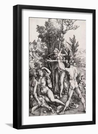 Hercules, or the Effects of Jealousy-Albrecht Dürer-Framed Giclee Print