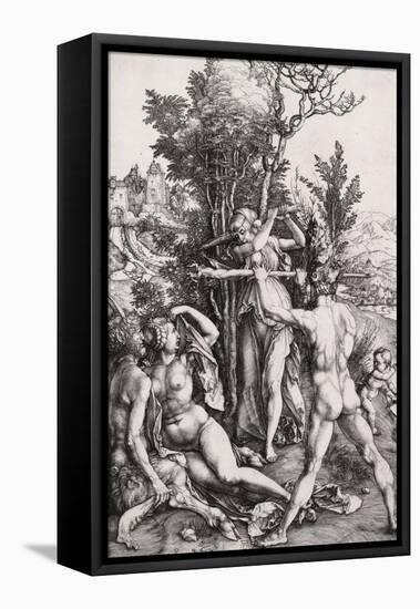 Hercules, or the Effects of Jealousy-Albrecht Dürer-Framed Premier Image Canvas