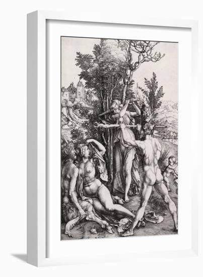 Hercules, or the Effects of Jealousy-Albrecht Dürer-Framed Giclee Print