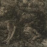 The Lamentation, C.1607-Hercules Seghers-Framed Premier Image Canvas