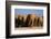 Herd of African elephants walking in the plains of Amboseli National Park, Kenya, Africa.-Sergio Pitamitz-Framed Photographic Print