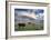 Herd of Cows in a Pasture in the Mountains. Autumn Landscape with the First Snow. Mountain Shkhara-Kotenko-Framed Photographic Print