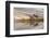 Herd of Elk and reflection, Canary Spring, Yellowstone National Park, Montana, Wyoming-Adam Jones-Framed Photographic Print