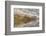 Herd of Elk and Reflection, Canary Spring, Yellowstone National Park, Wyoming-Adam Jones-Framed Photographic Print