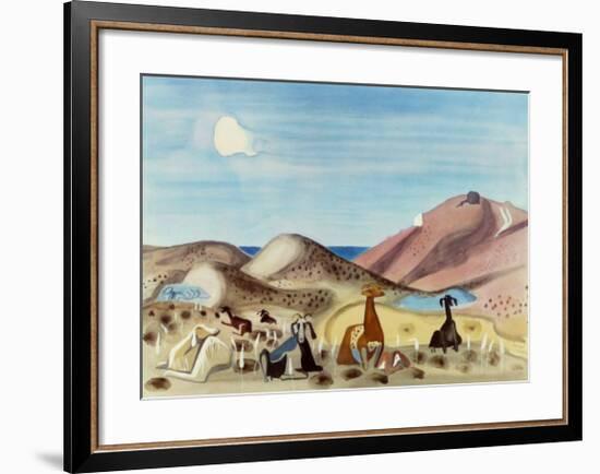 Herd of Goats at Naxos-Richard Seewald-Framed Collectable Print