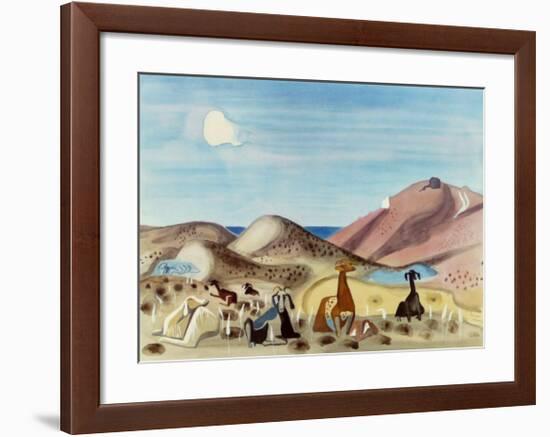 Herd of Goats at Naxos-Richard Seewald-Framed Collectable Print