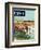 "Herding Horses" Saturday Evening Post Cover, September 13, 1952-John Clymer-Framed Giclee Print