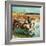 "Herding Horses", September 13, 1952-John Clymer-Framed Giclee Print