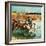 "Herding Horses", September 13, 1952-John Clymer-Framed Giclee Print