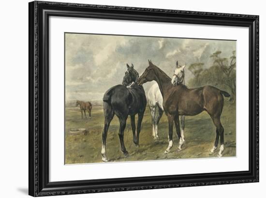 Here Comes Master-George Wright-Framed Premium Giclee Print