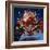 Here Comes Santa Claus-Bill Bell-Framed Giclee Print