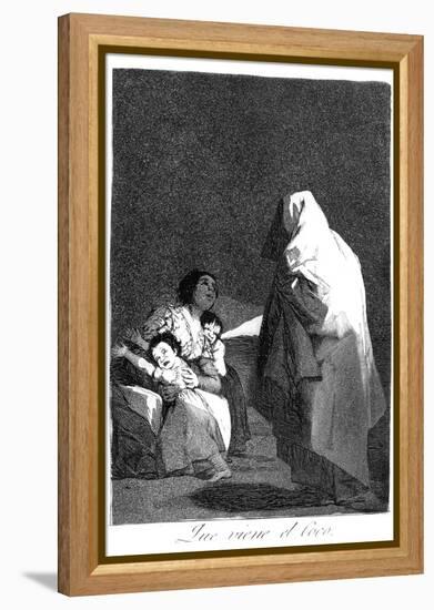 Here Comes the Bogeyman, 1799-Francisco de Goya-Framed Premier Image Canvas